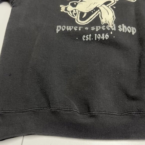 Vintage So Cal Speed Shop Sweatshirt Mens Large 23x28 Black Crew Neck - Picture 12 of 16